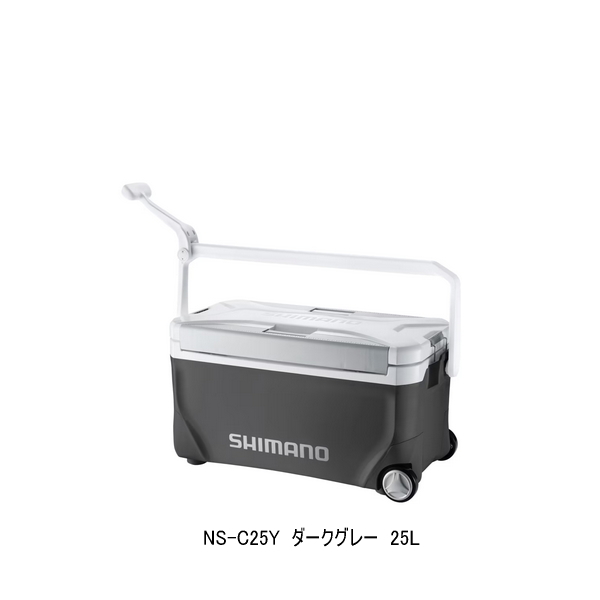 画像1: ≪'24年4月新商品！≫ シマノ スペーザ リミテッド キャスター NS-C25Y ダークグレー 25L [4月発売予定/ご予約受付中]