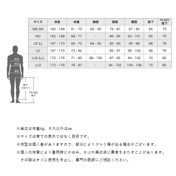 画像4: ≪'24年2月新商品！≫ 阪神素地 鮎タイツ FX-620 ブラック LLBサイズ