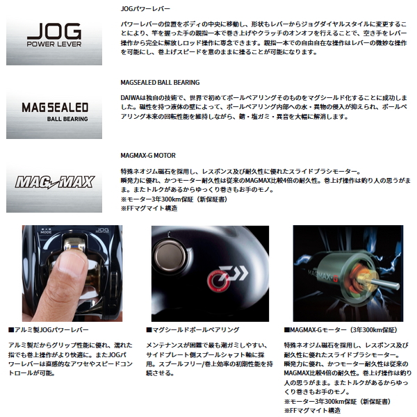 画像2: ≪'23年12月新商品！≫ ダイワ シーボーグ G400JL(左) 【小型商品】