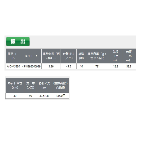 画像: ≪'24年4月新商品！≫ PROX オールインワンミニSE AIOMS330 〔仕舞寸法 45.5cm〕