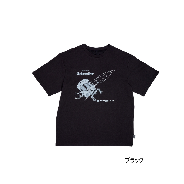 画像1: ≪'24年3月新商品！≫ アブガルシア バグオフ AMB1954 Ad グラフィックTシャツ ブラック Mサイズ 【返品不可】