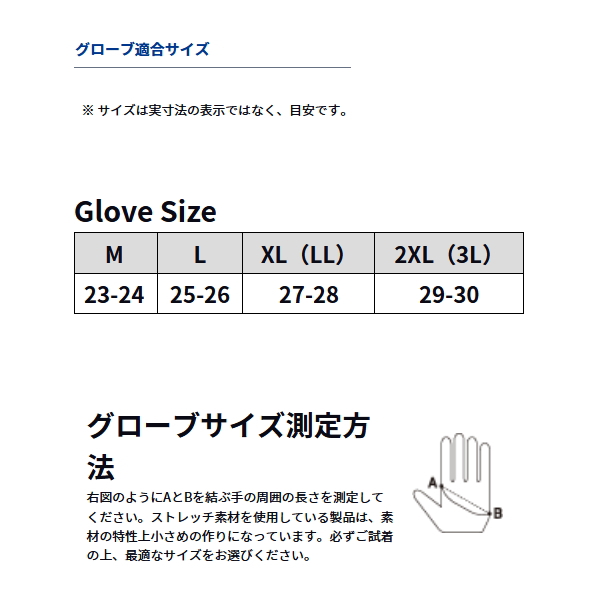 画像3: ≪'24年4月新商品！≫ ダイワ ソルトゲームグローブ DG-7124 ブラック 2XLサイズ