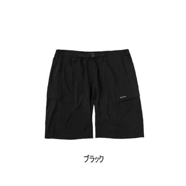 画像1: ≪'24年5月新商品！≫ ダイワ フィッシングネットショートパンツ DP-8724 ブラック 2XLサイズ