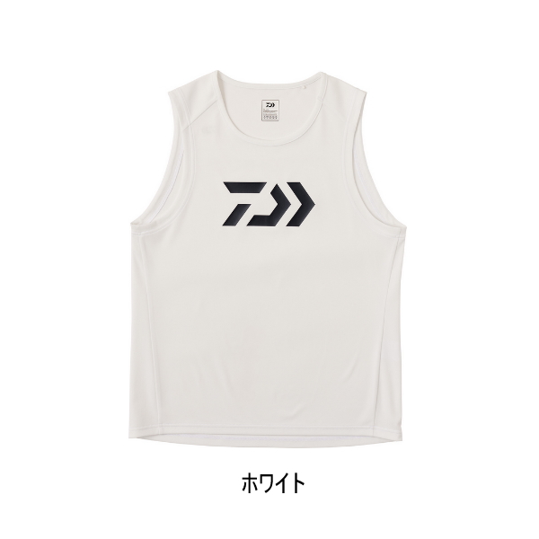 画像1: ≪'24年5月新商品！≫ ダイワ タフタンクトップ DE-9624 ホワイト Lサイズ