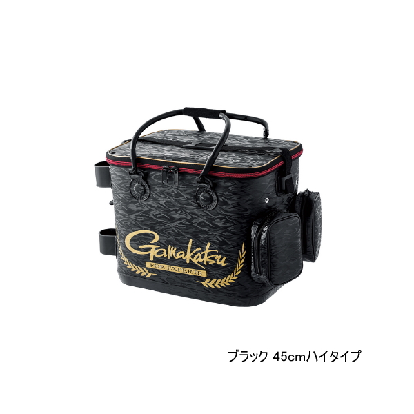 画像1: ≪'24年5月新商品！≫ がまかつ トーナメントバッカン GM-2606 ブラック 45cm ハイタイプ 160