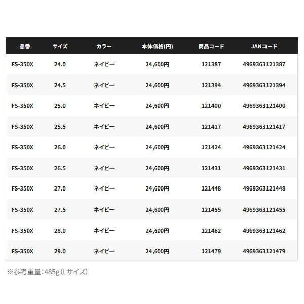画像: ≪'24年9月新商品！≫ シマノ ウィンターデッキブーツ FS-350X ブラック 25.0cm [9月発売予定/ご予約受付中]