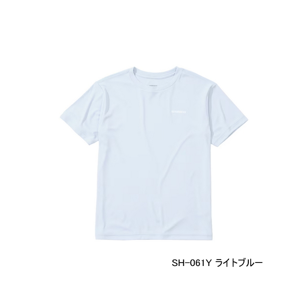 画像1: ≪'25年3月新商品！≫ シマノ サン プロテクション Tシャツ ショートスリーブ SH-061Y ライトブルー 2XLサイズ [3月発売予定/ご予約受付中]