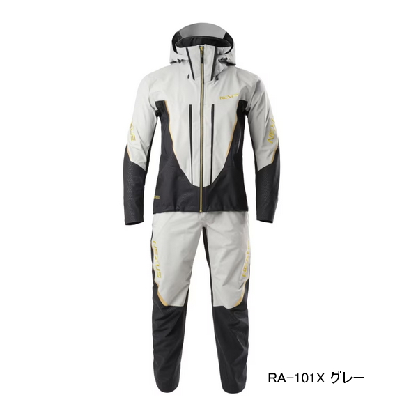 画像1: ≪'25年3月新商品！≫ シマノ ネクサス ゴアテックス レインスーツ RA-101X グレー 2XLサイズ [3月発売予定/ご予約受付中]
