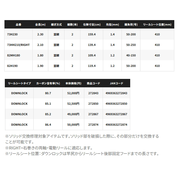 画像: ≪'25年6月新商品！≫ シマノ '25 ミッドゲーム XR 73H230 〔仕舞寸法 159.4cm〕 【保証書付き】 [6月発売予定/ご予約受付中] 【大型商品1/代引不可】