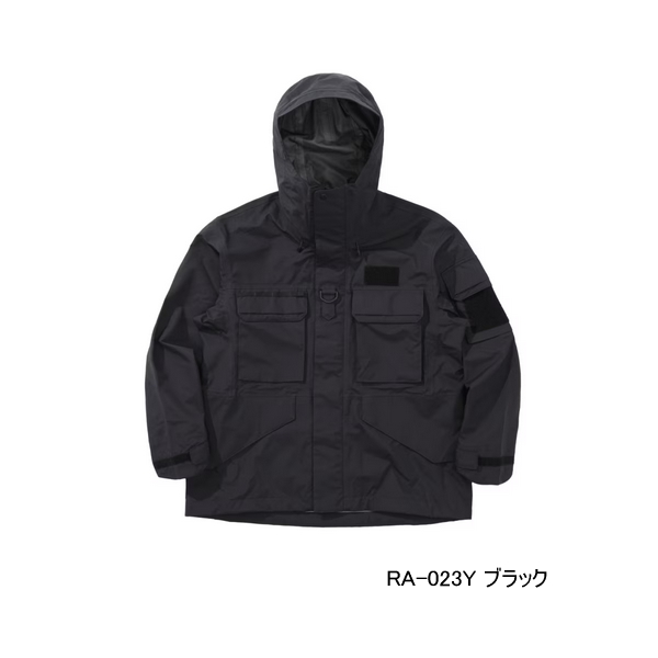 画像1: ≪'25年3月新商品！≫ シマノ ESレインジャケット 03 RA-023Y ブラック 2XLサイズ [3月発売予定/ご予約受付中]