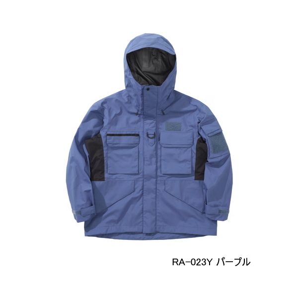 画像1: ≪'25年3月新商品！≫ シマノ ESレインジャケット 03 RA-023Y パープル Mサイズ [3月発売予定/ご予約受付中]
