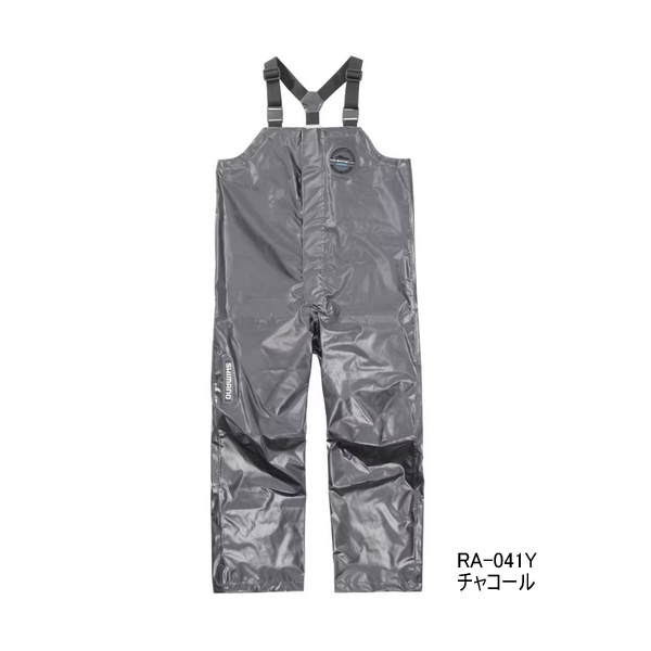 画像1: ≪'25年4月新商品！≫ シマノ ULイージーケア ビブ 05 RA-041Y チャコール Lサイズ [4月発売予定/ご予約受付中]