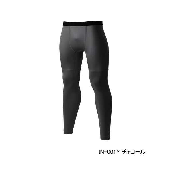 画像1: ≪'25年3月新商品！≫ シマノ サン プロテクション クール ハイブリッド インナータイツ IN-001Y チャコール Lサイズ [3月発売予定/ご予約受付中]