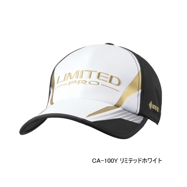 画像1: ≪'25年3月新商品！≫ シマノ リミテッド プロ ゴアテックス レインキャップ CA-100Y リミテッドホワイト Mサイズ [3月発売予定/ご予約受付中]