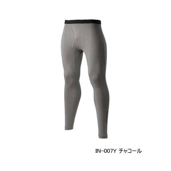 画像1: ≪'25年3月新商品！≫ シマノ サン プロテクション インナータイツ IN-007Y チャコール XLサイズ [3月発売予定/ご予約受付中]