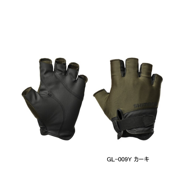 画像1: ≪'25年3月新商品！≫ シマノ 01 ベーシック グローブ 5 GL-009Y カーキ 2XLサイズ [3月発売予定/ご予約受付中]