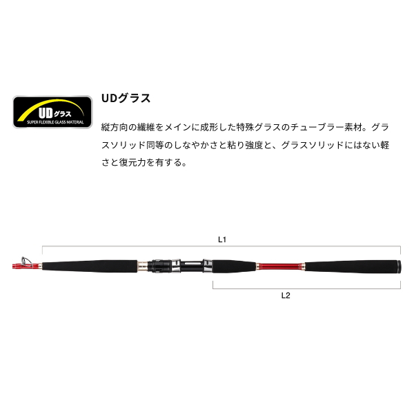 画像2: ≪'25年4月新商品！≫ アルファタックル（alpha tackle） カミワザ Ver.(バージョン) II 301 〔仕舞寸法 154cm〕 [4月発売予定/ご予約受付中] 【大型商品1/代引不可】