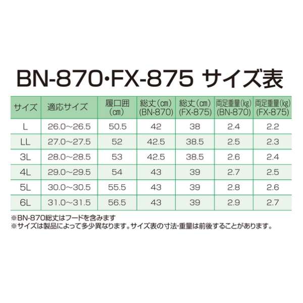 画像3: ≪'25年4月新商品！≫ 阪神素地 多機能ブーツ太筒 BN-870 ブラック 5Lサイズ [4月発売予定/ご予約受付中]