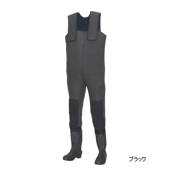 画像1: ≪'25年2月新商品！≫ 阪神素地 CR胴付長 CF-410 ブラック 26.0cm