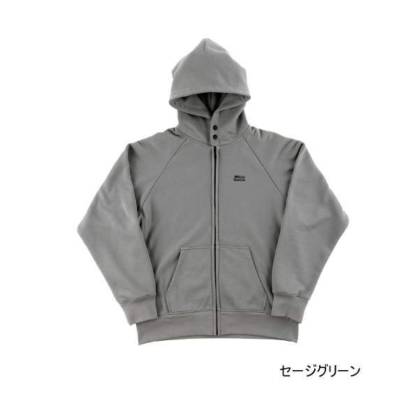 画像1: ≪'25年3月新商品！≫ アブガルシア シャドウロゴ スウェットフーディー セージグリーン Lサイズ 【返品不可】