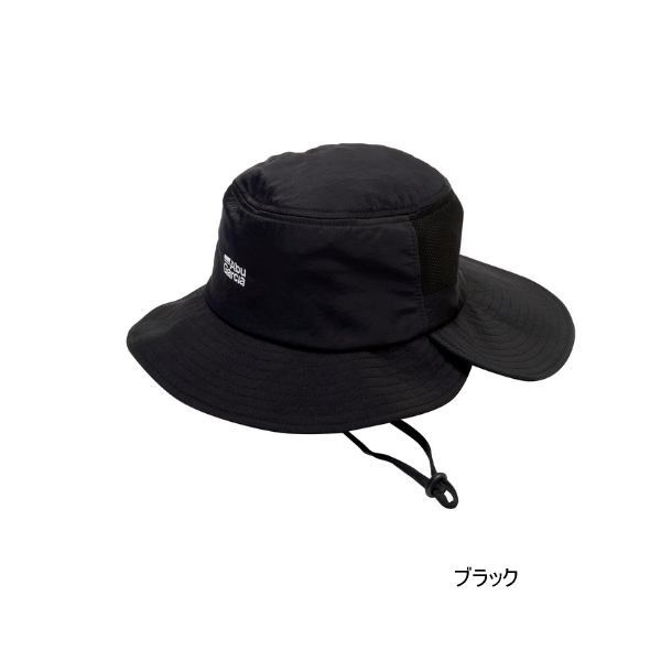 画像1: ≪'25年3月新商品！≫ アブガルシア ダブルブリムハット 2 ブラック フリーサイズ 【返品不可】