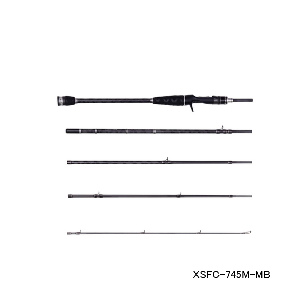 画像1: ≪'25年5月新商品！≫ アブガルシア クロスフィールド XSFC-745M-MB 〔仕舞寸法 49.7cm〕 【保証書付き】 [5月発売予定/ご予約受付中] 【返品不可】
