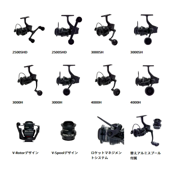 画像4: ≪'25年4月新商品！≫ アブガルシア マックス SX スピニング 3000H [4月発売予定/ご予約受付中] 【返品不可】 【小型商品】