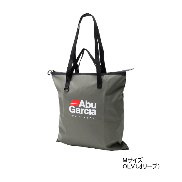 画像1: ≪'25年6月新商品！≫ アブガルシア ターポリン防水トートフラット オリーブ Mサイズ 【返品不可】