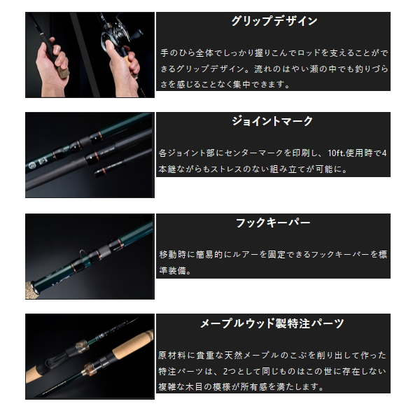 画像2: ≪'25年6月新商品！≫ ジャッカル ナワバリレンジ NR-S86/100ML-ST 〔仕舞寸法 110.0cm〕 【保証書付き】 [6月発売予定/ご予約受付中]