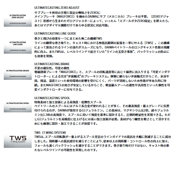 画像3: ≪'24年12月新商品！≫ ダイワ アルファス BF TW 8.5L(左) 【小型商品】