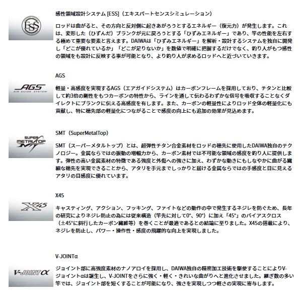 画像2: ≪'24年12月新商品！≫ ダイワ 極鋭 マルイカ EX RS 〔仕舞寸法 83cm〕 【保証書付き】