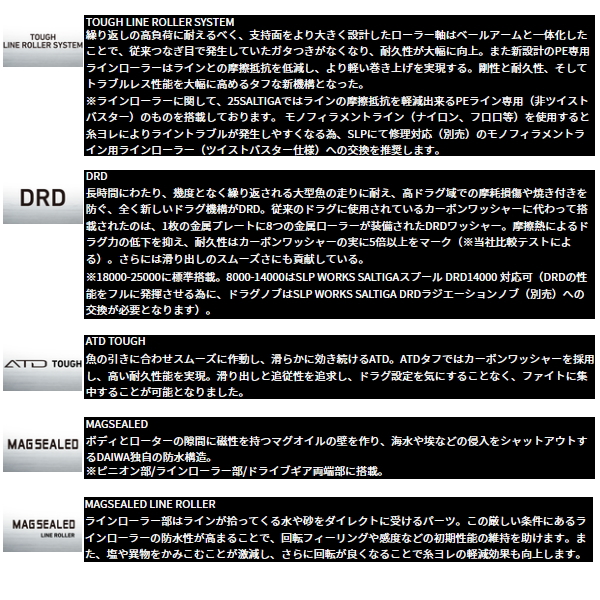 画像4: ≪'25年5月新商品！≫ ダイワ '25 ソルティガ 20000-P 【小型商品】