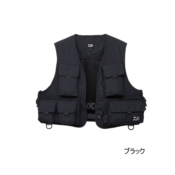 画像1: ≪'25年1月新商品！≫ ダイワ フィッシングベスト DV-3425 ブラック Mサイズ