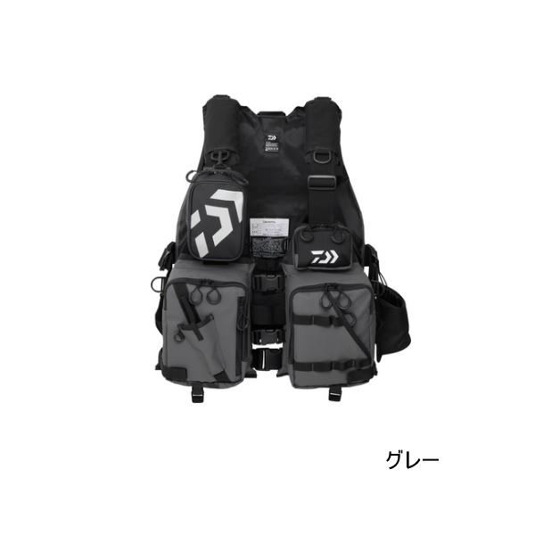 画像1: ≪'24年11月新商品！≫ ダイワ フロートゲームベスト DF-6224 グレー フリーサイズ
