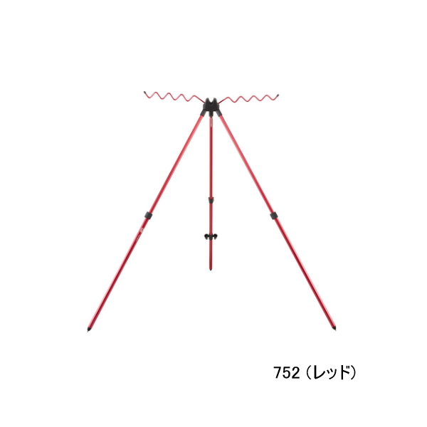 画像1: ≪'25年2月新商品！≫ ダイワ サーフスタンド 752 レッド 〔仕舞寸法 74cm〕