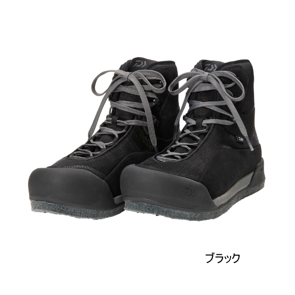 画像1: ≪'25年2月新商品！≫ ダイワ TGロックショアシューズ ハイカット TGスパイクフェルト DS-3600TG ブラック 29.0cm
