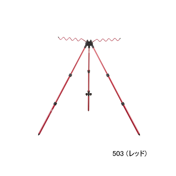 画像1: ≪'25年2月新商品！≫ ダイワ サーフスタンド 503 レッド 〔仕舞寸法 52cm〕