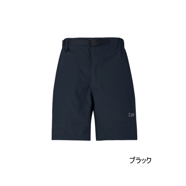 画像1: ≪'25年4月新商品！≫ ダイワ レインマックス(R)リップストップショートパンツ DR-5025P ブラック XLサイズ