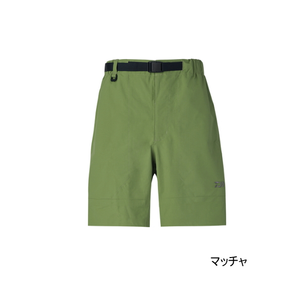画像1: ≪'25年4月新商品！≫ ダイワ レインマックス(R)リップストップショートパンツ DR-5025P マッチャ Lサイズ