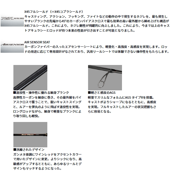 画像3: ≪'25年4月新商品！≫ ダイワ オーバーゼア EX 106MHB 〔仕舞寸法 164cm〕 【保証書付き】 【大型商品1/代引不可】