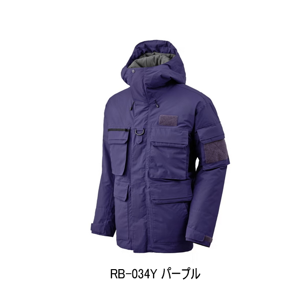画像1: ≪'25年9月新商品！≫ シマノ ESインサレーションジャケット 03 RB-034Y パープル 2XLサイズ [9月発売予定/ご予約受付中]