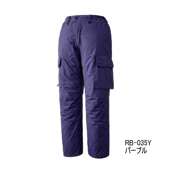 画像1: ≪'25年9月新商品！≫ シマノ ESインサレーションパンツ 03 RB-035Y パープル 2XLサイズ [9月発売予定/ご予約受付中]