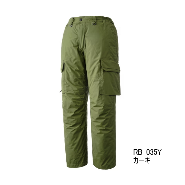画像1: ≪'25年9月新商品！≫ シマノ ESインサレーションパンツ 03 RB-035Y カーキ Lサイズ [9月発売予定/ご予約受付中]