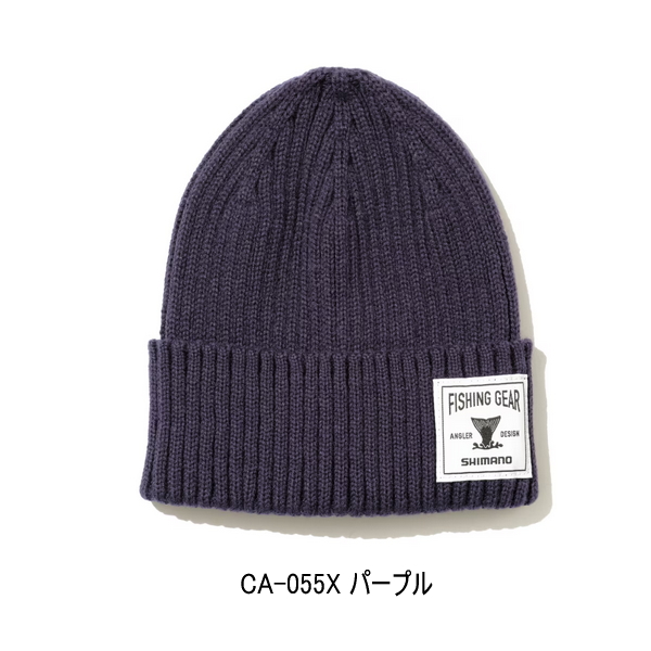 画像1: ≪'25年9月新商品！≫ シマノ ハイゲージニットワッチ CA-055X パープル フリーサイズ [9月発売予定/ご予約受付中]