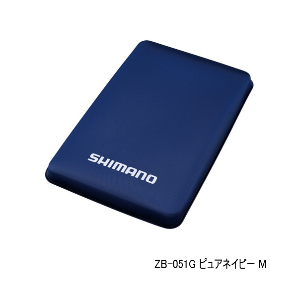 画像1: ≪'25年9月新商品！≫ シマノ 防水クッション ZB-051G ピュアネイビー SSサイズ [9月発売予定/ご予約受付中]