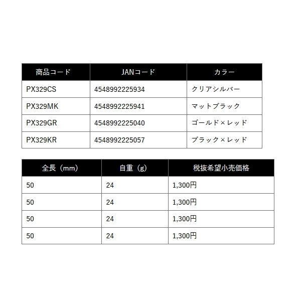 画像: ≪'25年7月新商品！≫ PROX クリップロックMGジョイント PX329MK マットブラック