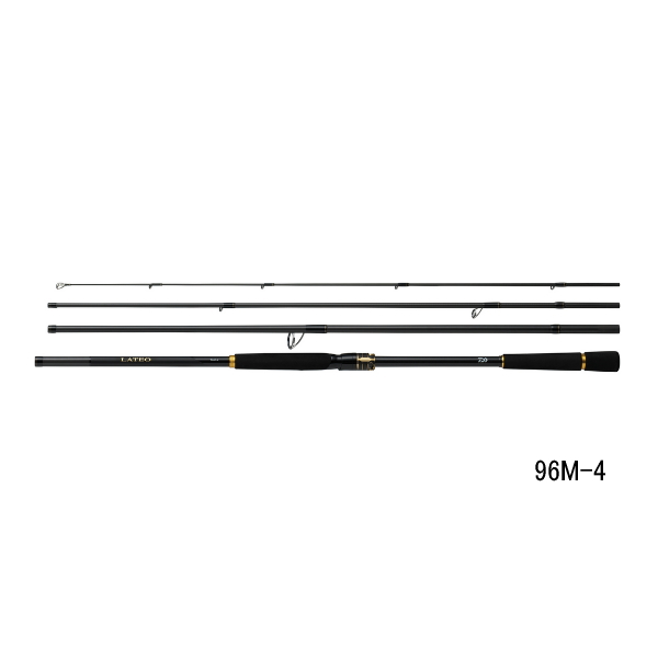 画像1: ≪'25年4月新商品！≫ ダイワ ラテオ 96M-4・K 〔仕舞寸法 78cm〕 【保証書付き】