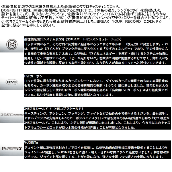 画像2: ≪'25年5月新商品！≫ ダイワ ソルティガ C ドッグファイト 72-12 〔仕舞寸法 142cm〕 【保証書付き】 【大型商品1/代引不可】