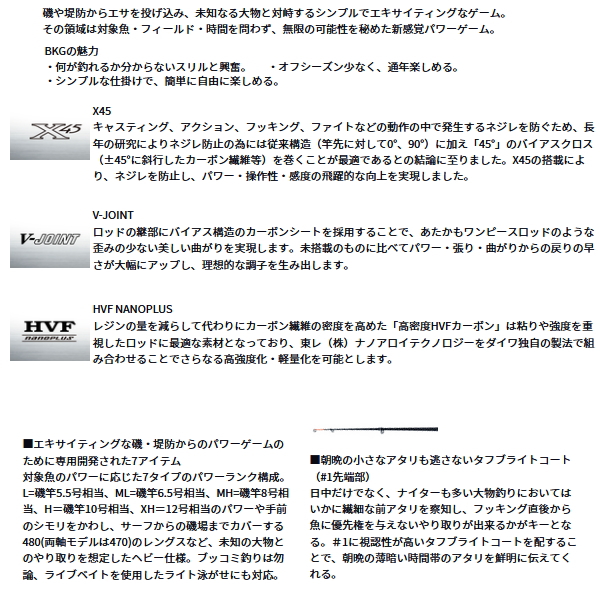 画像2: ≪'25年5月新商品！≫ ダイワ バトルゲーム BKG(ブッコミゲーム) T L480 〔仕舞寸法 113cm〕 【保証書付き】