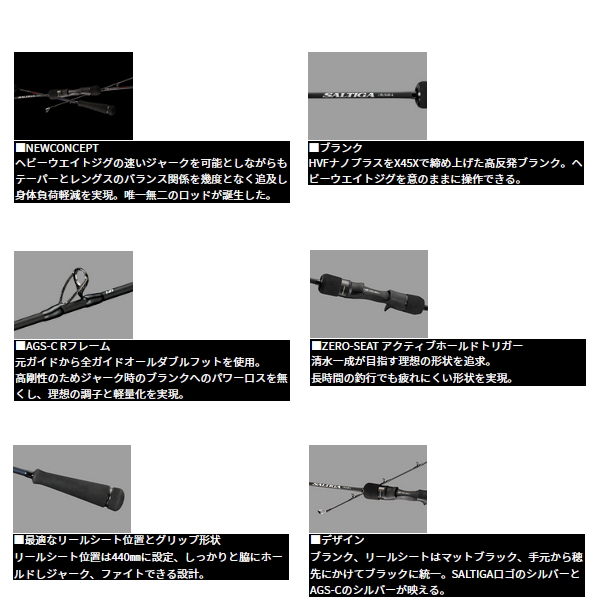 画像3: ≪'25年7月新商品！≫ ダイワ ソルティガ J レブリミット 54B-6 〔仕舞寸法 163cm〕 【保証書付き】【大型商品1/代引不可】